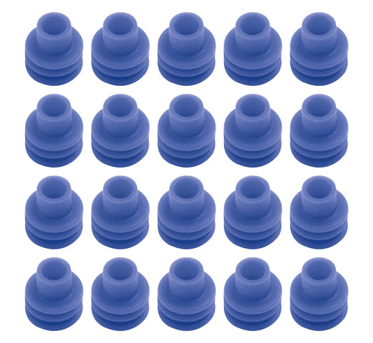 QuickCar Blue Weatherpack Seals, 20 pcs.