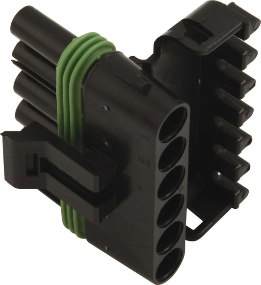 QuickCar Female 6 Pin WeatherPack Connector