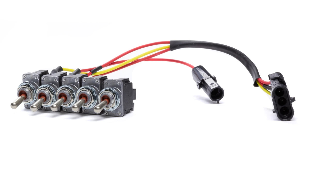 QuickCar Ignition Panel 5 Switch Single Box