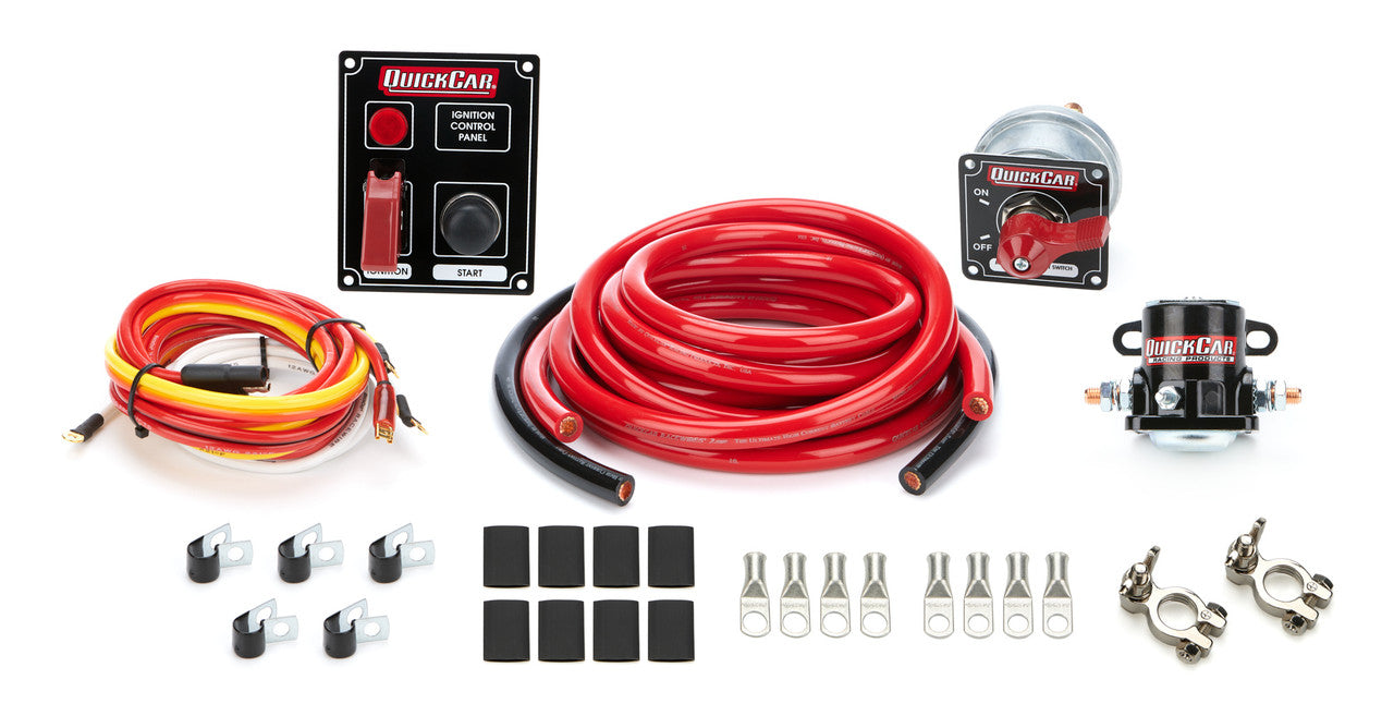 QuickCar 2 AWG Wiring Kit w/50-853 Switch Panel