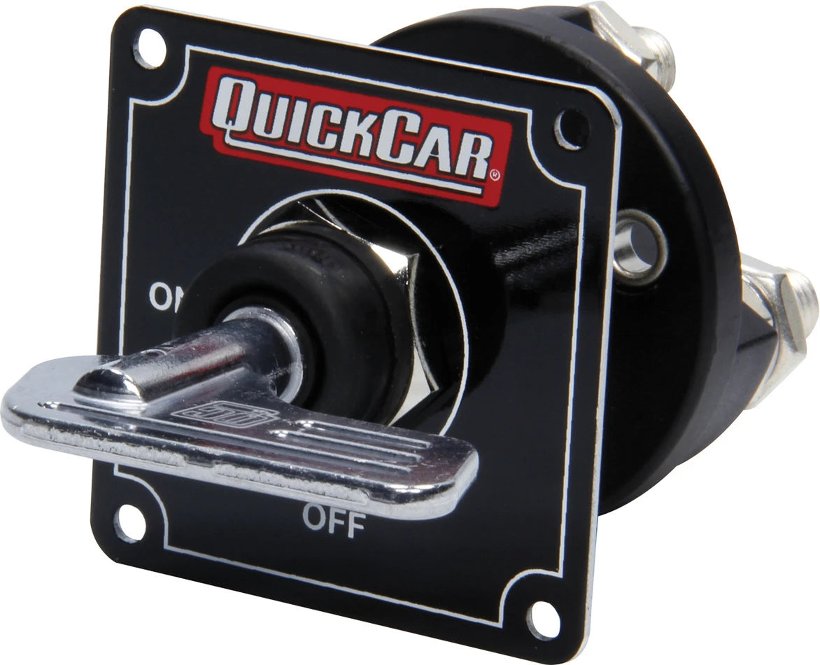 QuickCar Master Disconnect Switch w/Removable Silver Key