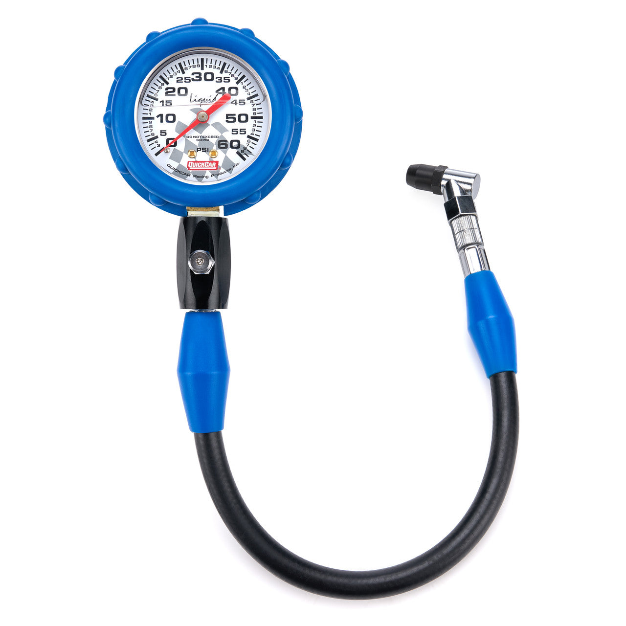 QuickCar 0-60 PSI Liquid Filled Tire Pressure Gauge