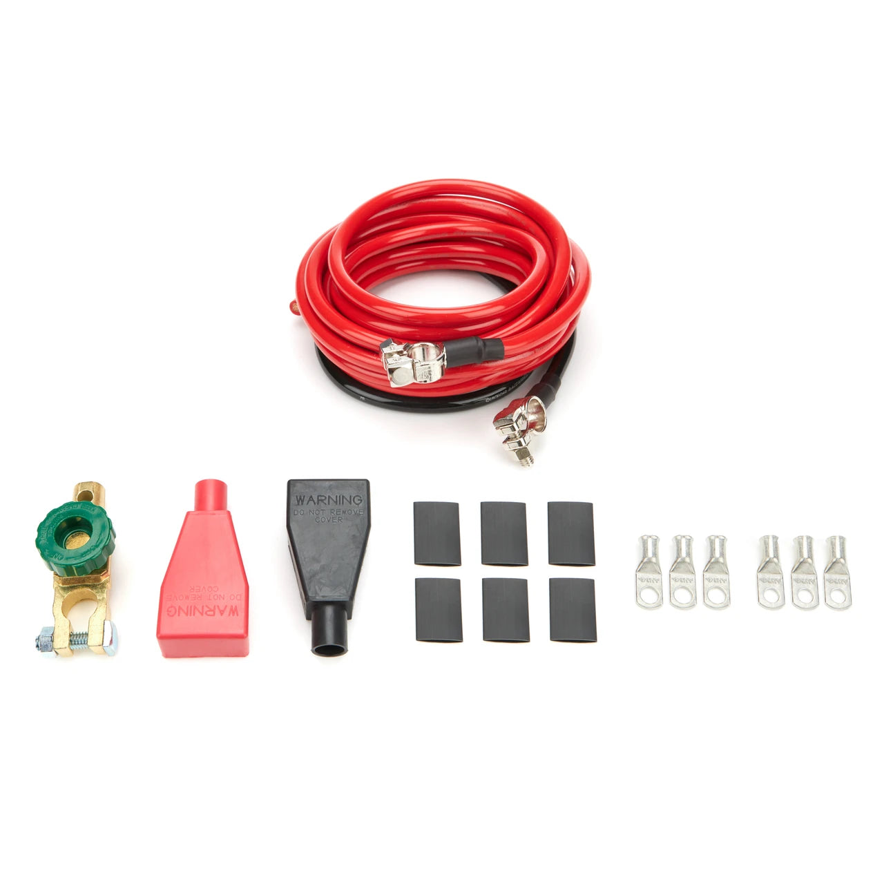 QuickCar Battery Cable Kit 4 Ga. 15ft Red & 2ft Black