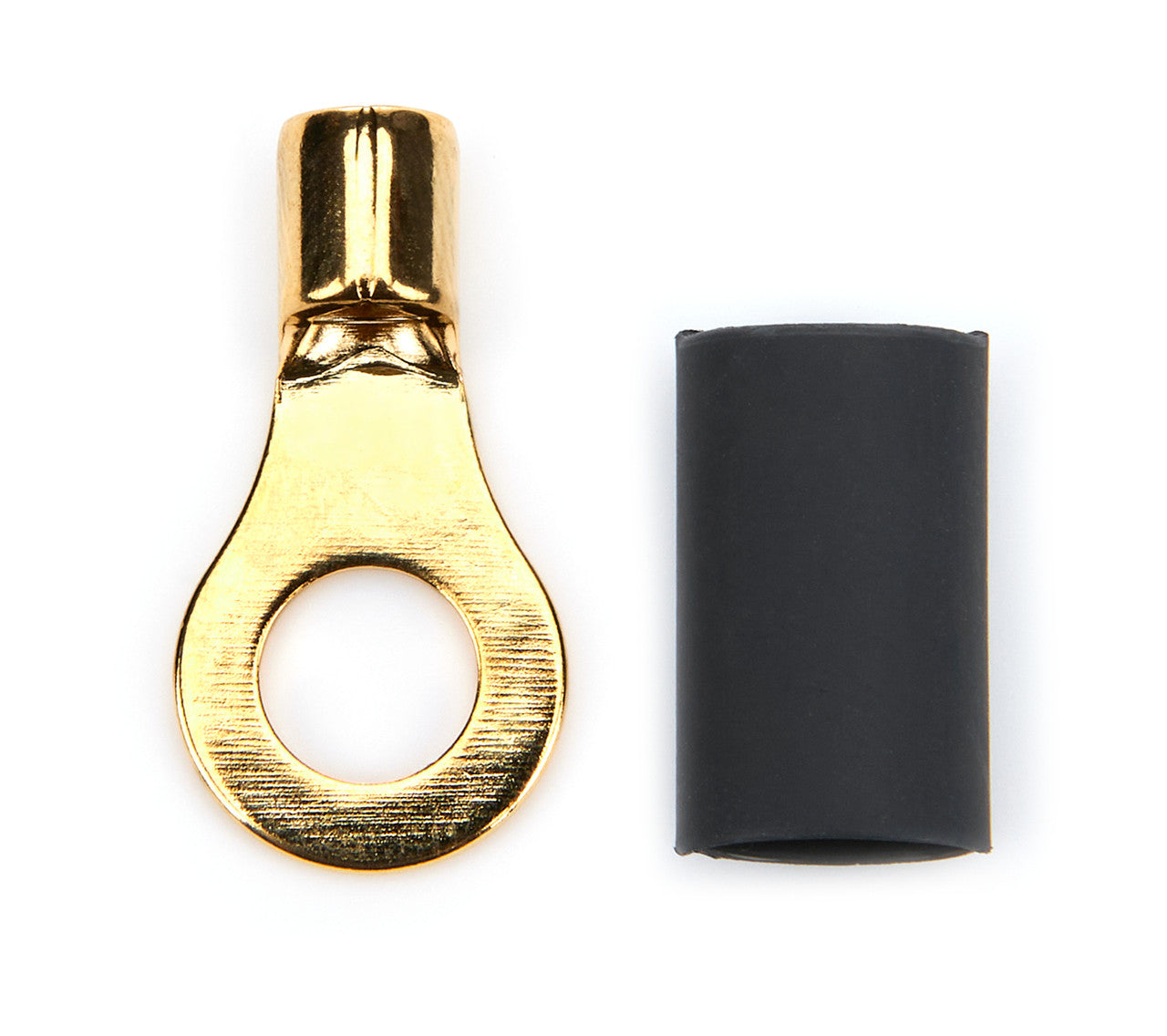 QuickCar 1/4" Ring Terminal 12-10 Ga. with heat shrink 50 Pack