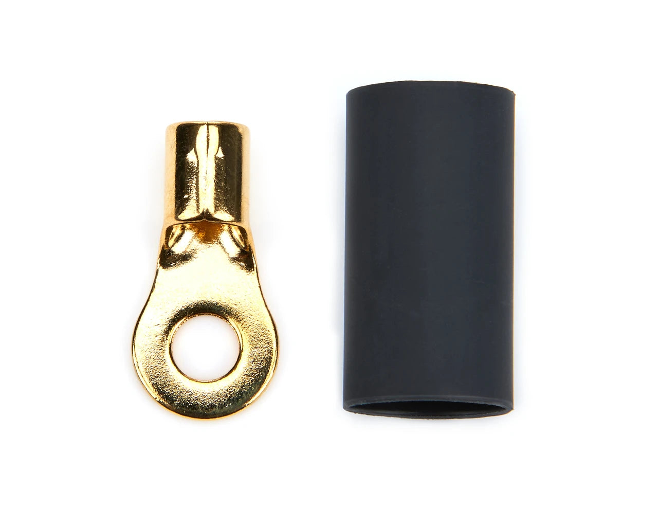 QuickCar #10 Ring Terminal 8-10 Ga. with heat shrink 50 Pack