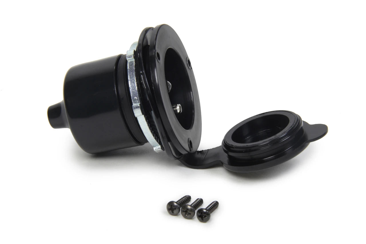 QuickCar Male Recessed Outlet w/Cover