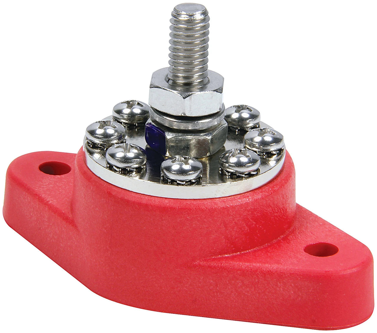 QuickCar Red 8 Point Distribution Post