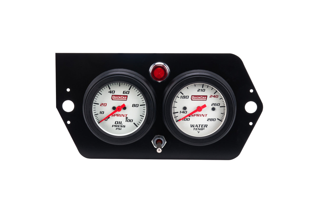 QuickCar Sprint Deluxe Gauge Panel with Magneto Switch