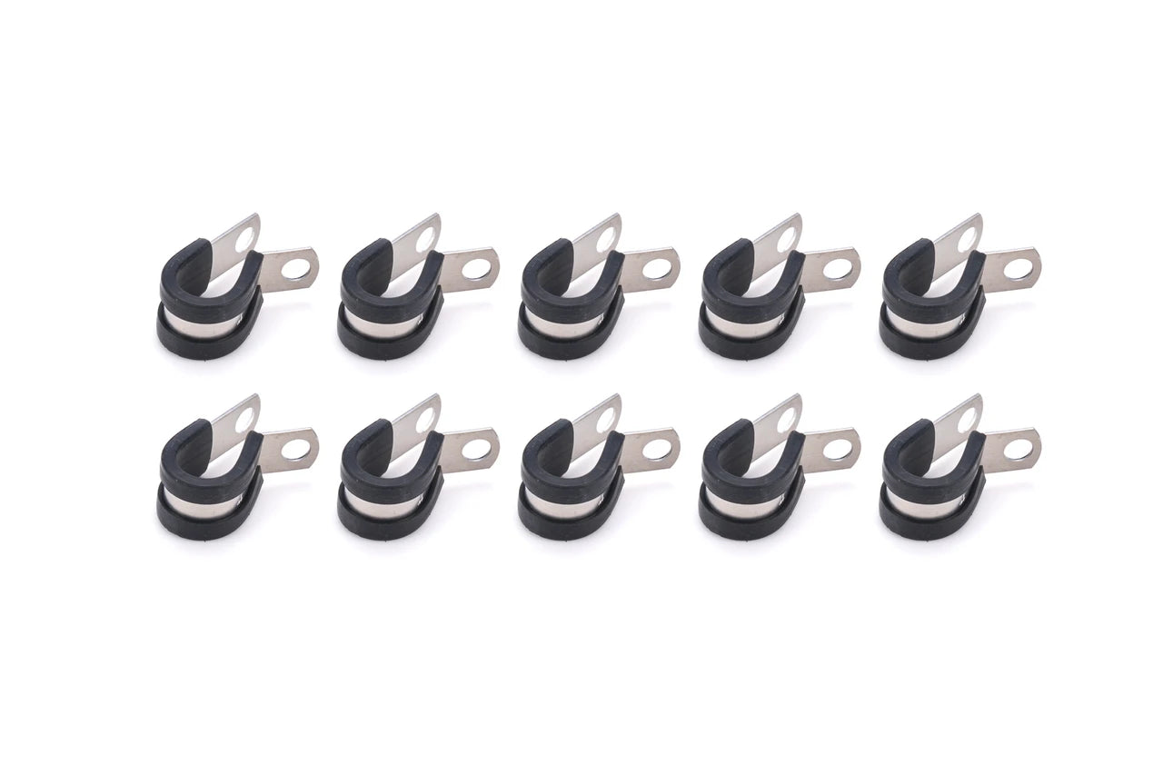 QuickCar Adel Line clamps Aluminum 1/2" 10 each