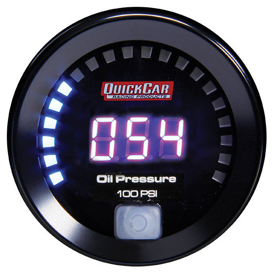 QuickCar Digital Oil Pressure Gauge
