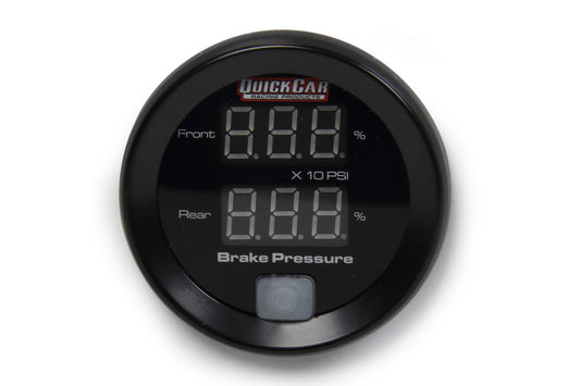 QuickCar Brake Bias Digital Gauge w/Senders