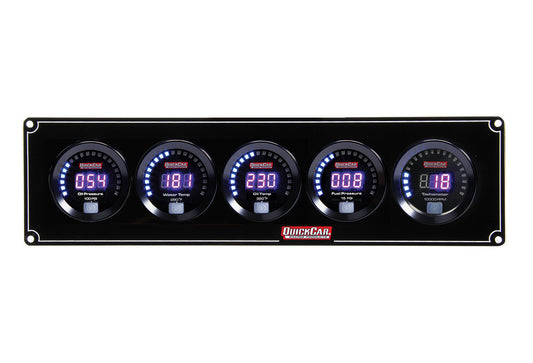 QuickCar Digital 4-1 Gauge Panel OP/WT/OT/FP/Tach