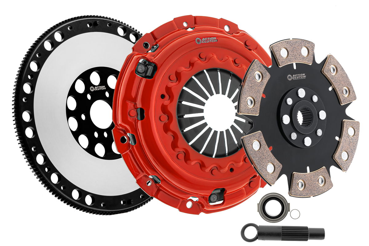 Action Clutch ACR-1819-FW Stage 4 Clutch Kit (1MD) with Lightweight Flywheel for 2018-2021 Subaru WRX 2.0L DOHC (FA20DIT) Turbo AWD