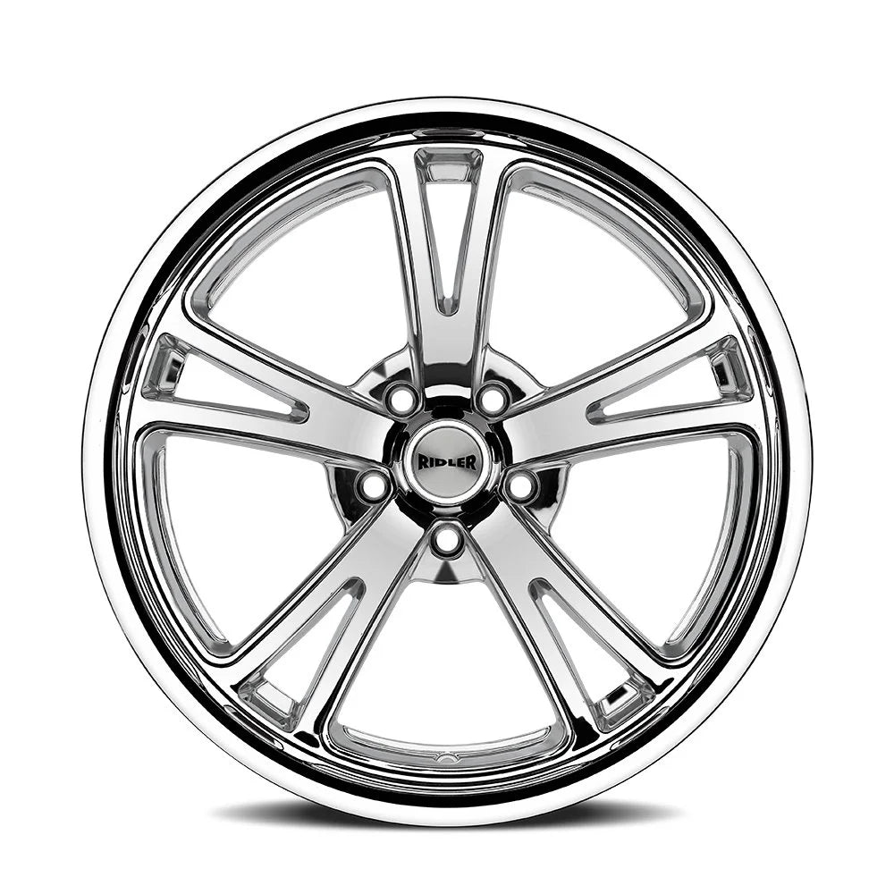 Ridler Wheels 606 20x10 5x127 0mm Chrome Wheel 606-2173C