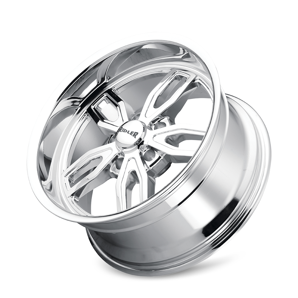 Ridler Wheels 608 20x10 5x114.3 0mm Chrome Wheel 608-2165C