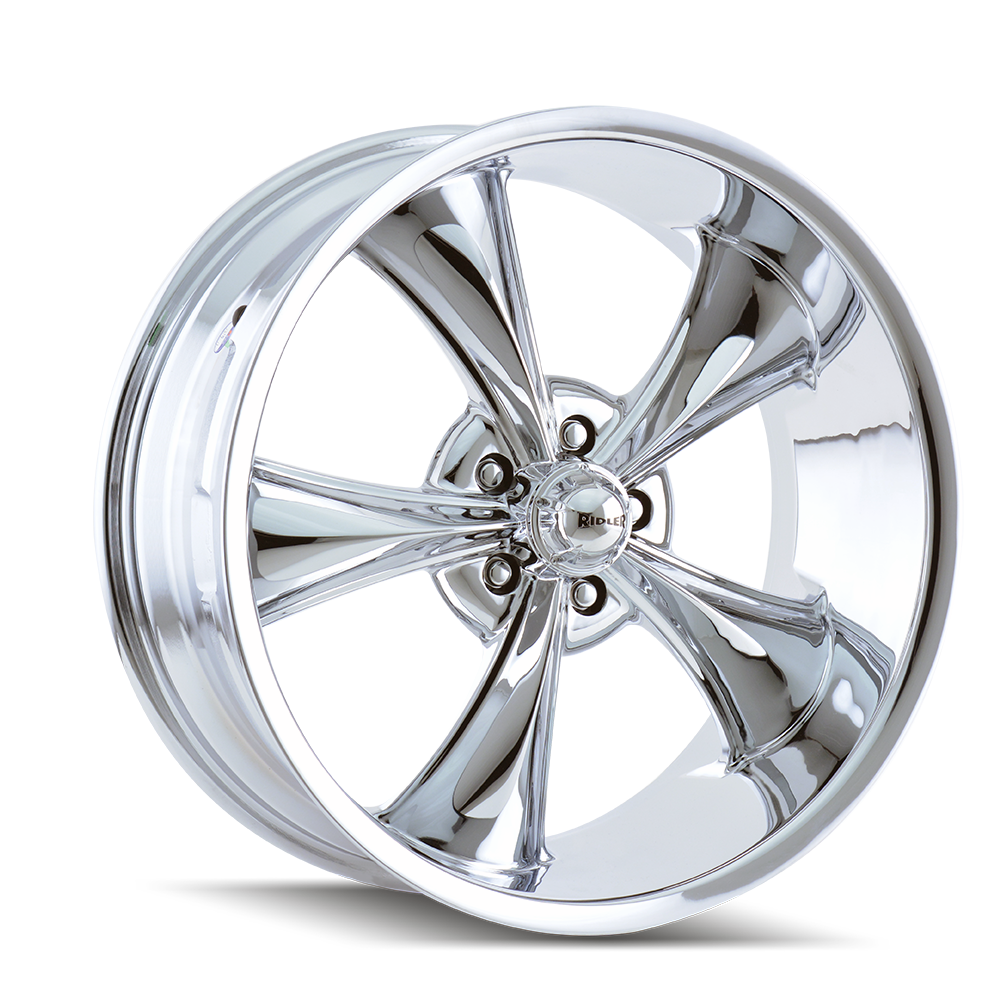 Ridler Wheels 695 20x10 5x120.65 0mm Chrome Wheel 695-2161C