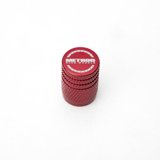 Method Valve Stem Cap 5 pack - Red