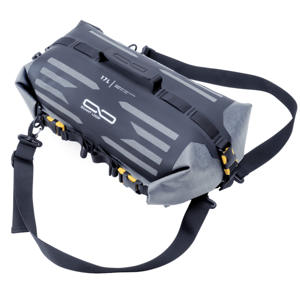 Giant Loop RDB25-G Rogue Dry Bag 17L Gray Motorcycle