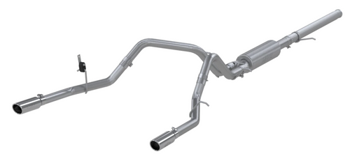 MBRP S5085409 T409 Cat-Back Exhaust - Dual Rear Exit for 2019+ Silverado / Sierra 1500 5.3L