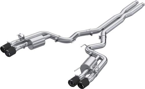MBRP S72533CF Armor Pro Cat-Back Exhaust - Dual Rear | 2024-2025 Ford Mustang GT S650 5.0L V8 (Active Exhaust)