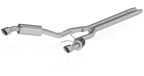 MBRP S7277409 Cat-Back Exhaust System - 2015-2017 Ford Mustang GT 5.0L (Street) | T409 Stainless
