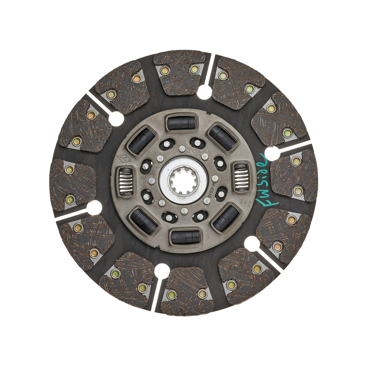 South Bend Clutch for 1994-1998 Ford 7.3 Powerstroke ZF-5 Street Dual Disc Organic Clutch Kit