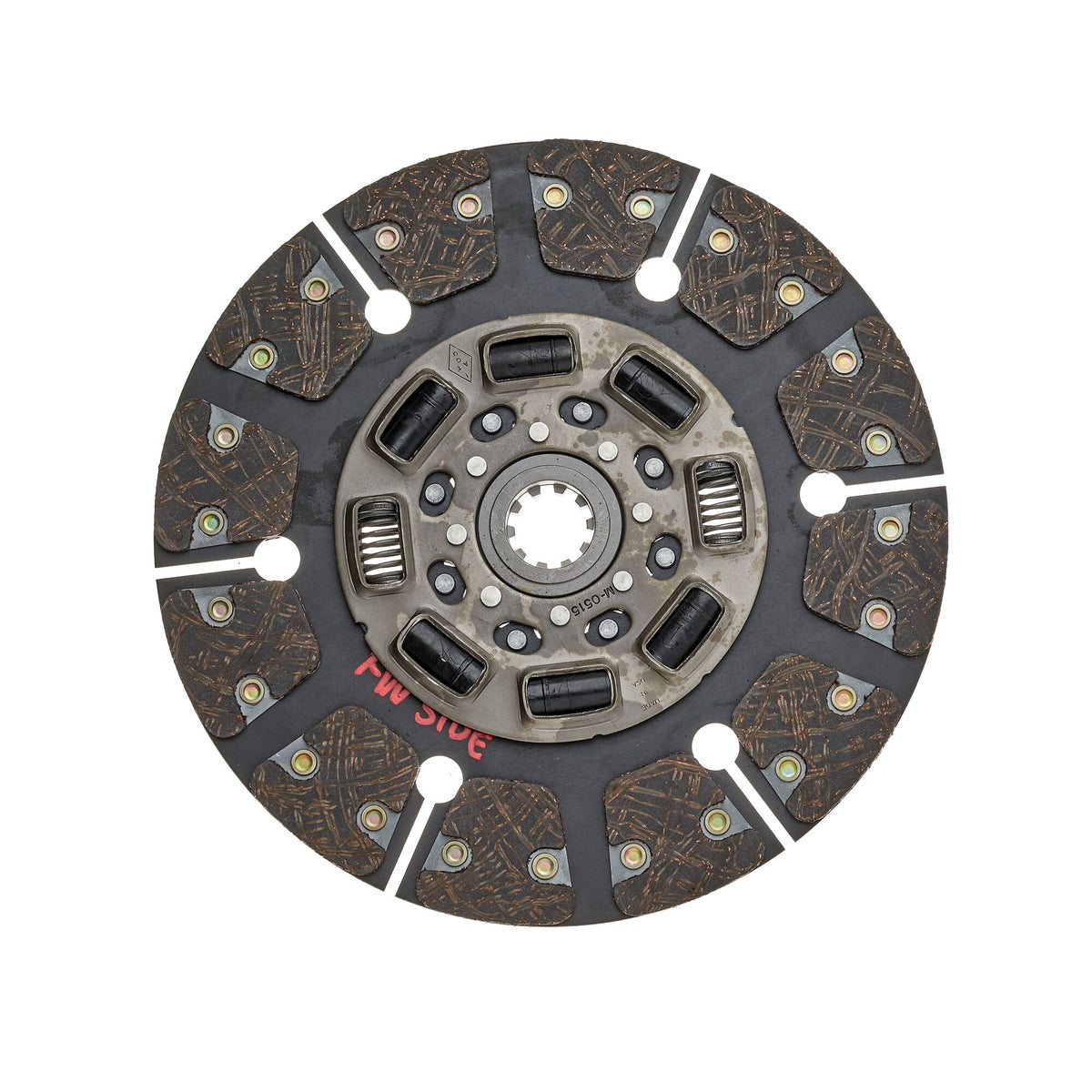 South Bend Clutch for 1999-2003.5 Ford 7.3 Powerstroke ZF-6 Street Dual Disc Organic Clutch Kit