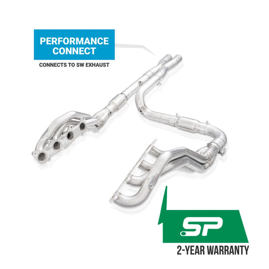 Stainless Works for 2015-2027 Ford F-150 5.0L Stainless Power Header Kit Performance Connect