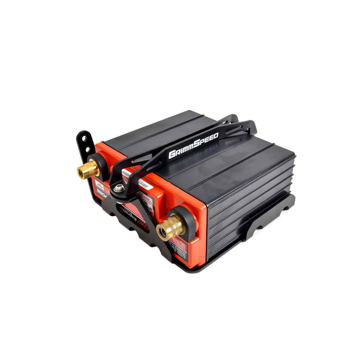 GrimmSpeed GRM121034 for 08-14 Subaru WRX STI Lightweight Battery Mount Kit - Red