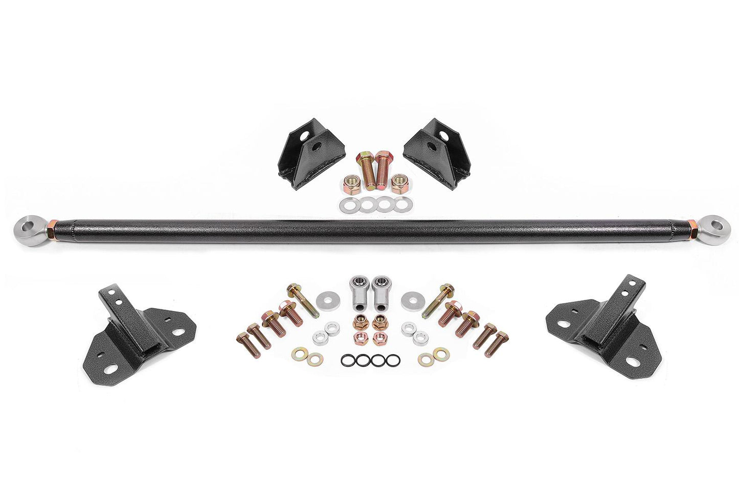 BMR Suspension 24-26 Ford Mustang Rear Steel Shock Mount & Brace Kit - Red