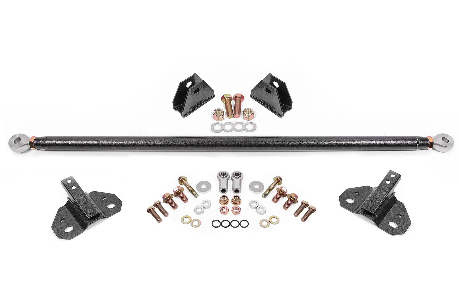 BMR Suspension 24-26 Ford Mustang Rear Steel Shock Mount & Brace Kit - Red