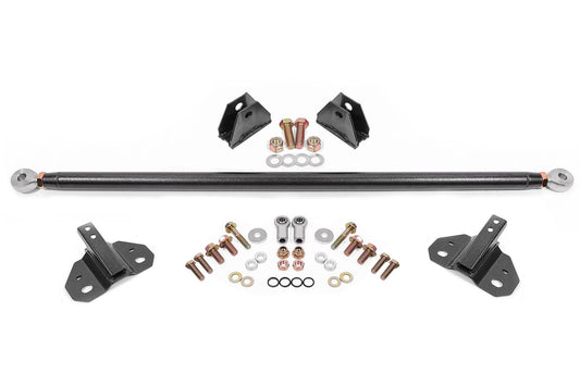 BMR Suspension 24-25 Ford Mustang Rear Steel Shock Mount & Brace Kit - Red