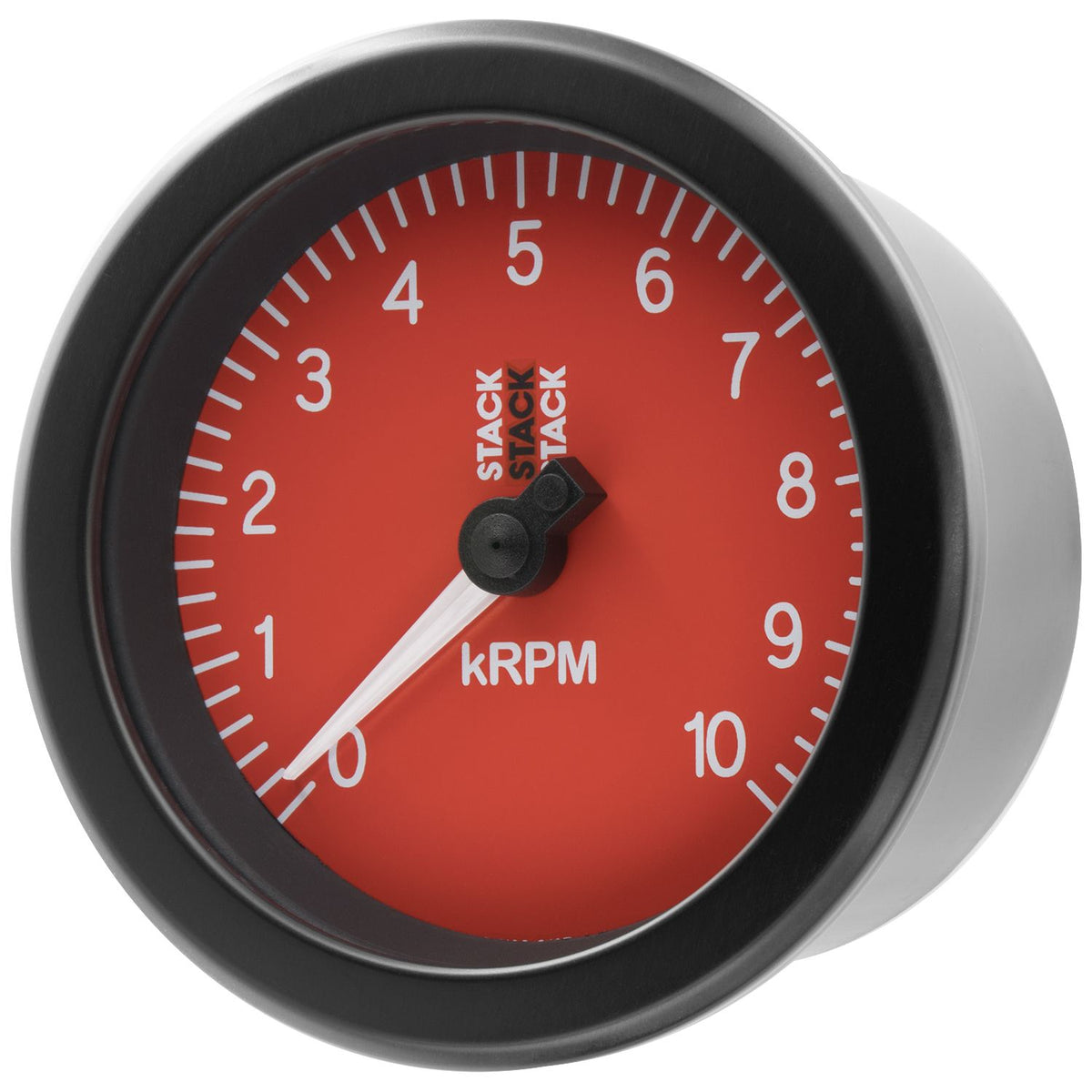 AutoMeter ST100-010R Stack Sport 88mm 0-10K RPM Tachometer - Red