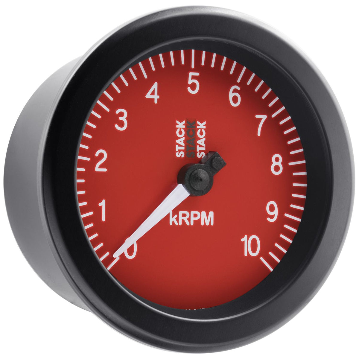 AutoMeter ST100-010R Stack Sport 88mm 0-10K RPM Tachometer - Red