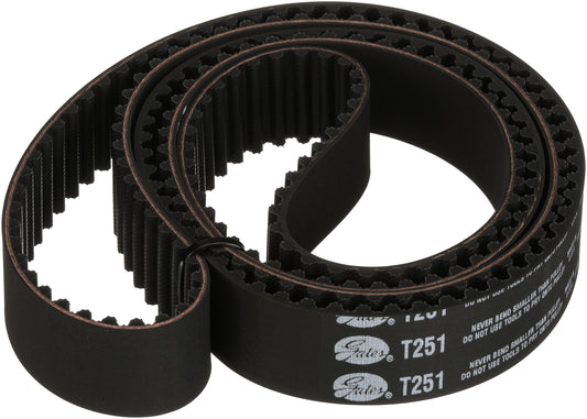 Gates T251 Timing Belt for 1994-1997 Infiniti J30 1994-1996 Nissan 300ZX