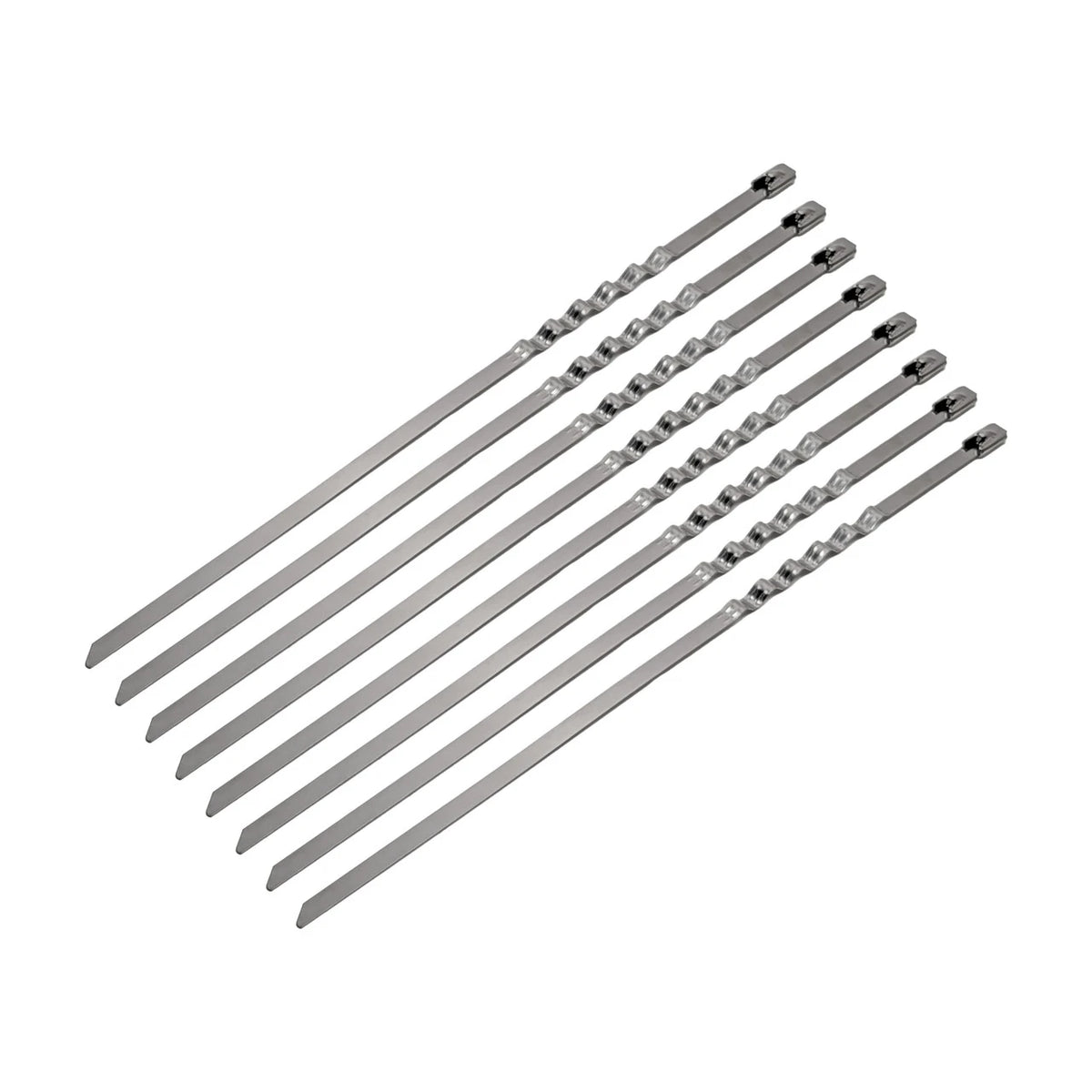 DEI Lockjaw Locking Ties 8in - 9 Per Pack