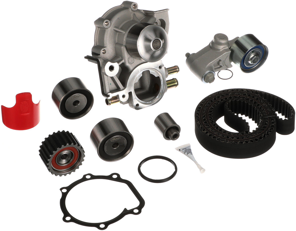 Gates TCKWP328 Timing Belt Kit with Water Pump for 2004-2010 Subaru Impreza WRX STI