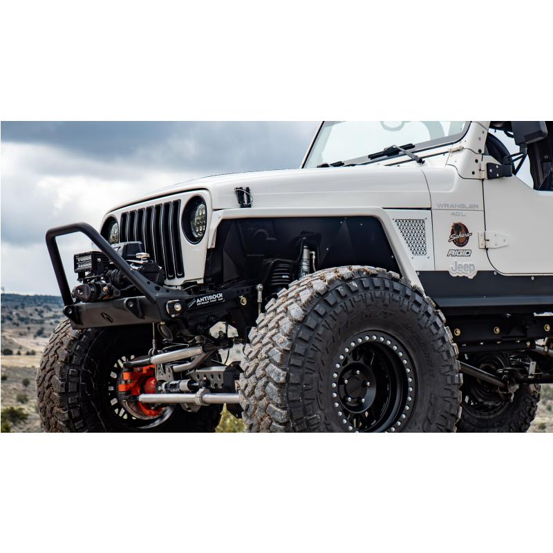 Artec Industries TJ2022 Standard Aluminum 3 1/2 in Front Fenders for 1997-2006 Jeep Wrangler TJ