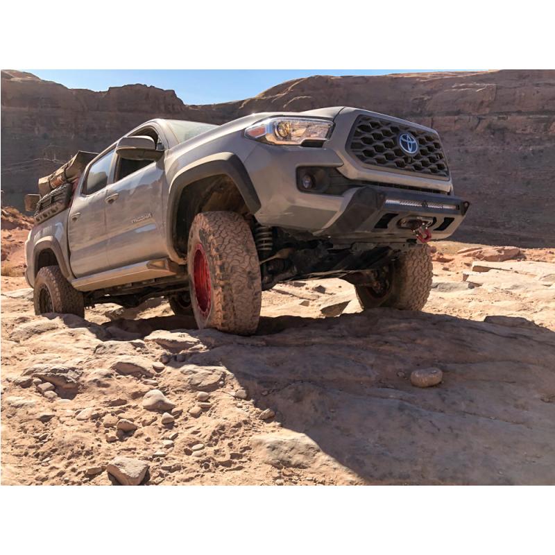 Artec Industries TY8030 3rd Gen Venture Front Bumper Black Powdercoat for 2017-2023 Toyota Tacoma