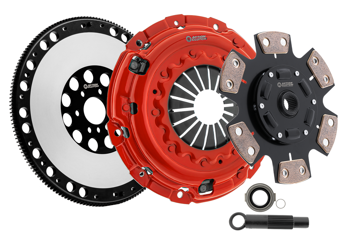 Action Clutch ACR-1818-FW Stage 3 Clutch Kit (1MS) with Lightweight Flywheel for 2018-2021 Subaru WRX 2.0L DOHC (FA20DIT) Turbo AWD