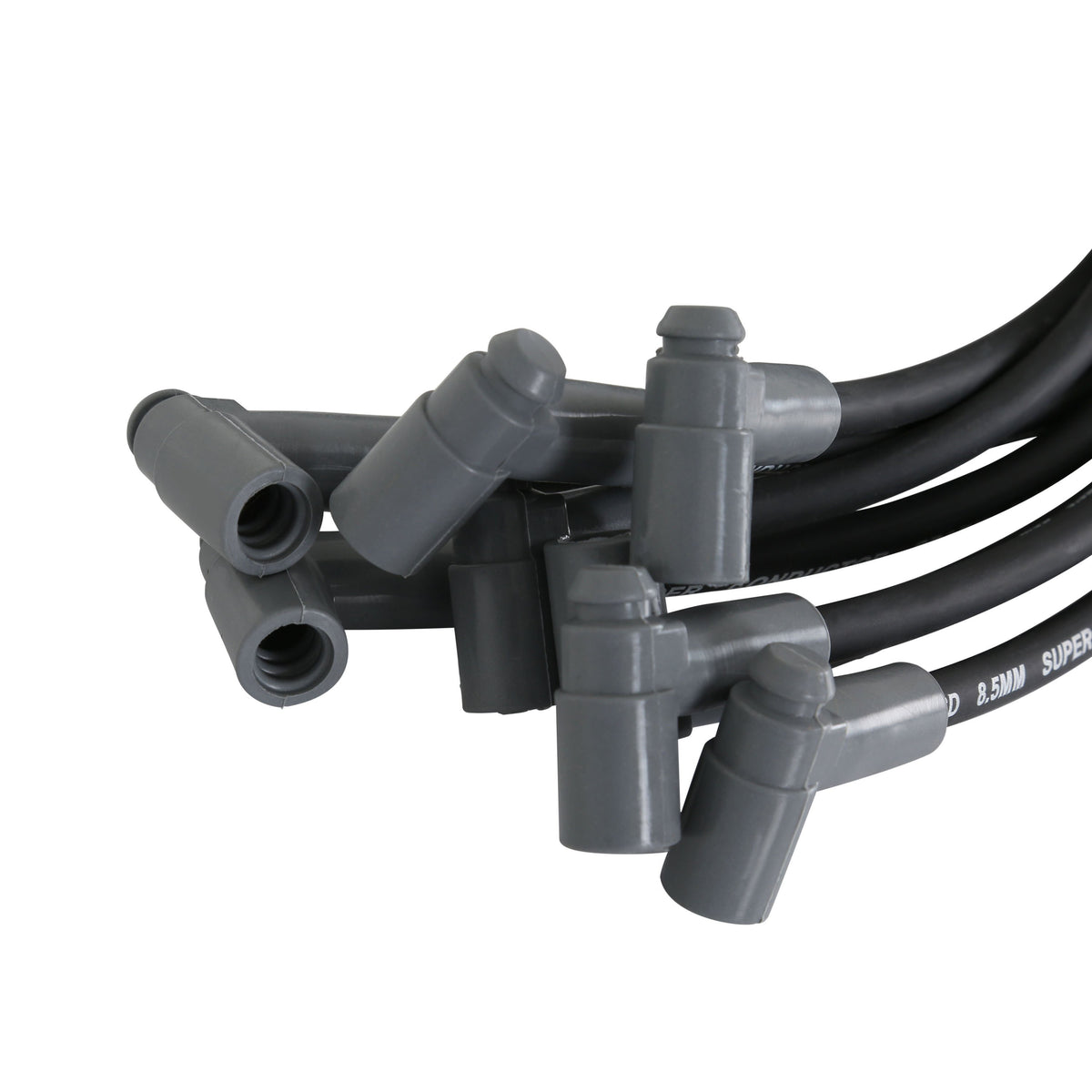 MSD 31763 Black Super Conductor for Corvette, 305, 350 HEI