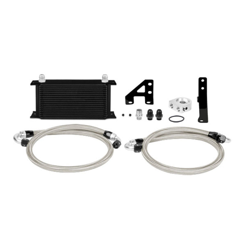 Mishimoto 15 Subaru STI Oil Cooler Kit - Black - #MMOC-STI-15BK