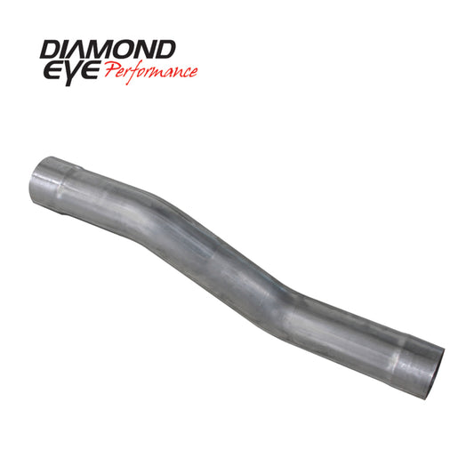 Diamond Eye 510216 4in Muffler Delete Pipe - 2004-2007 Dodge Ram 2500/3500 | Aluminized