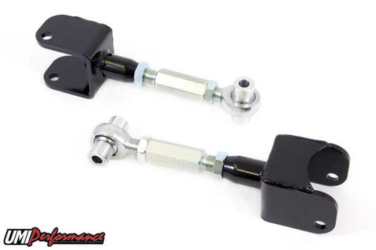 UMI Performance 4017-B Adjustable Upper Control Arms Ultimate Arms Black