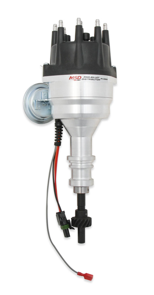 MSD 83525 for Ford 289/302 Ready-To-Run Distributor, Black Cap