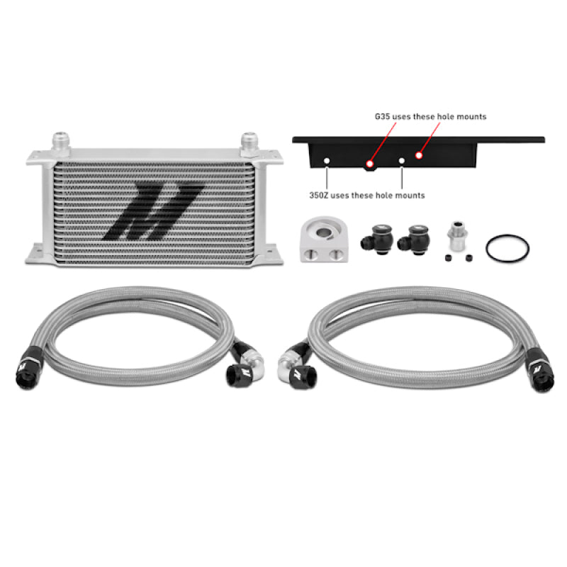Mishimoto 03-09 Nissan 350Z / 03-07 Infiniti G35 (Coupe Only) Oil Cooler Kit - #MMOC-350Z-03