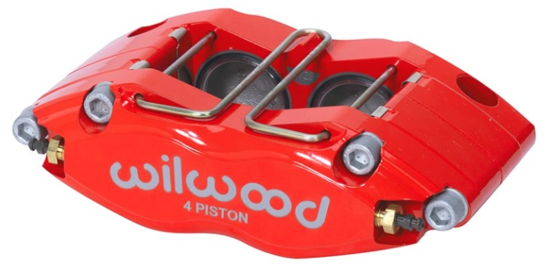 Wilwood Caliper- DPR-DS - Red 1.25in Piston .38/.500in Rotor - Dust Seal - #120-14698-RD