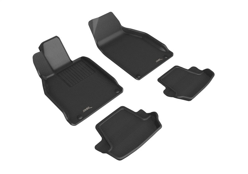 3D MAXpider Kagu Front & Rear Floor Mats for 2012-2019 Porsche 911