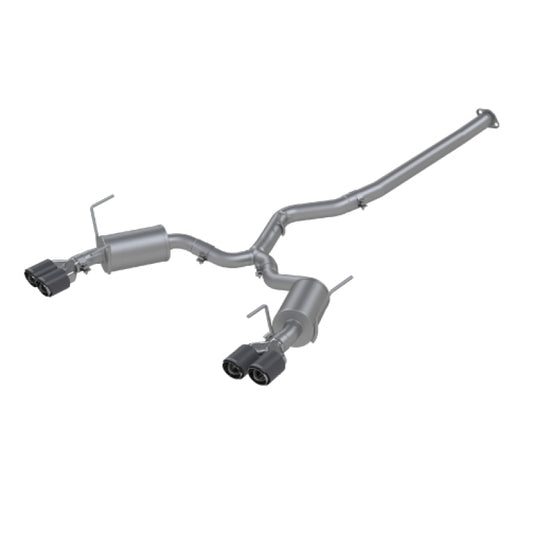 MBRP WRX 2.0L/STI 2.5L 3in Exit w/ 3.5in CF Tips - T304 Street Version