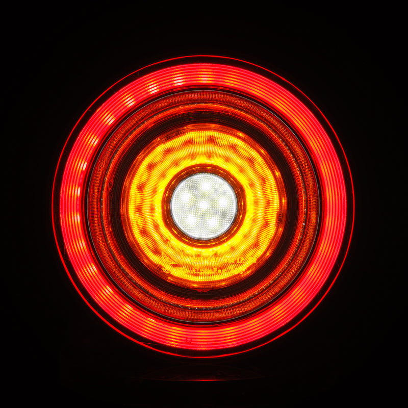 AlphaRex 668002 10-15 Ferrari 458 NOVA-Series Prismatic LED Tail Lights Red Clear